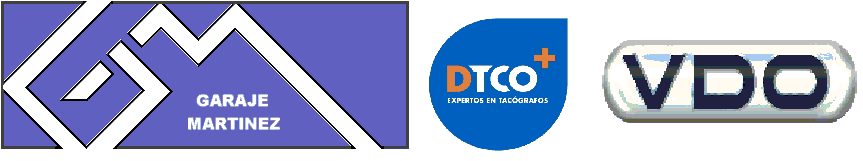 Logo Garaje Martinez tacografo digital red dtco